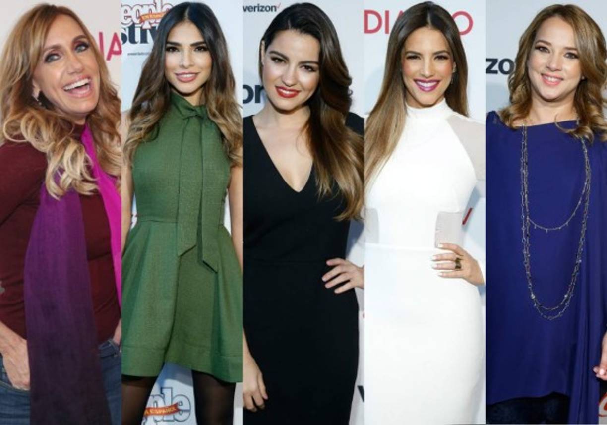 Lili Estefan, Alejandra Espinoza, Maite Perroni, Gaby Espino y Adamari López.