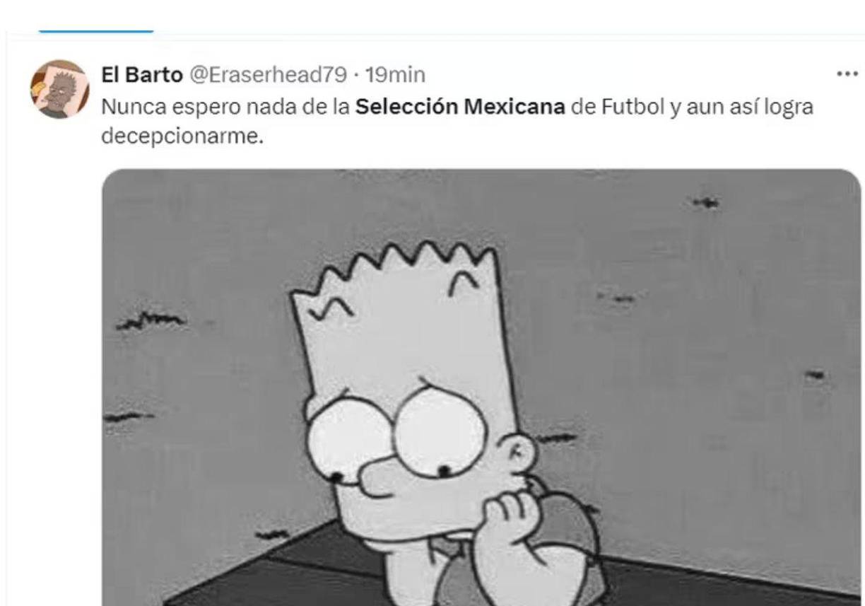 Las burlas en las redes sociales no se han hecho esperar para la selección de México.