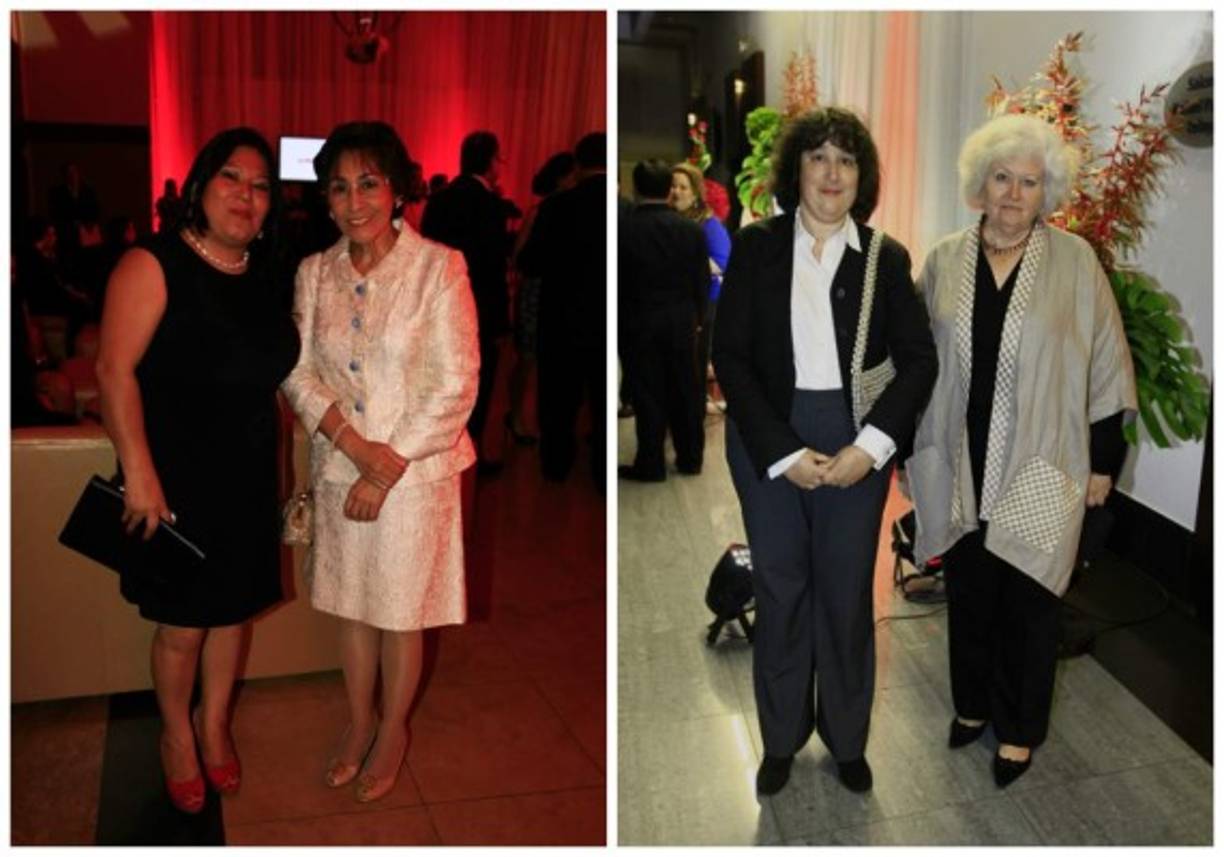 Lisseth García y Maribel Espinoza. Mary y Pamelle Dávila.