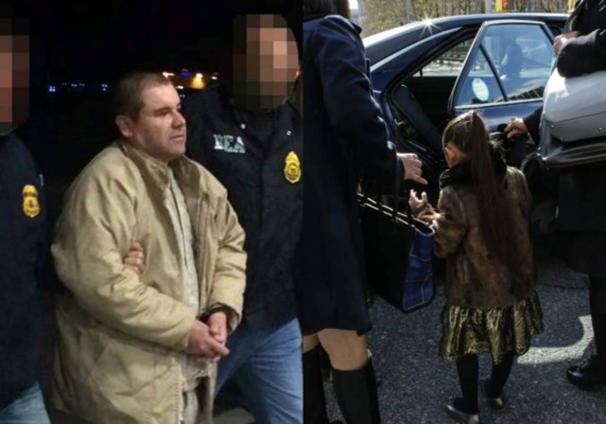 En la audiencia en la que el juez Brian Cogan autorizó a Joaquín 'El Chapo' Guzmán Loera el examen sicológico para evaluar su estado mental, el lord de las drogas tuvo la oportunidad de ver a sus hijas mellizas.