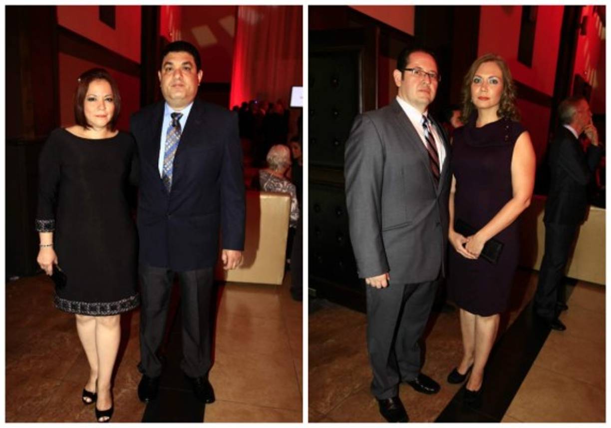 Jackie y Ricardo Jones junto a Fernando y Alejandra Mendieta.