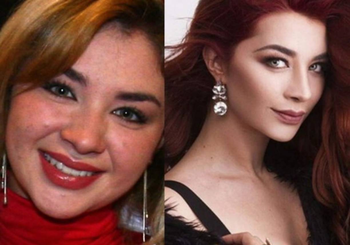 8. Daniela Lujan: La pequeña 'Luz Clarita' creció frente a las cámaras y sufrió críticas por su rostro redondo lo cuál hizo que la actriz reapareciera con 10 libras menos y un cambio radical de 'look'. Pero se especula que pudo someterse al bisturí para afinar sus rasgos.