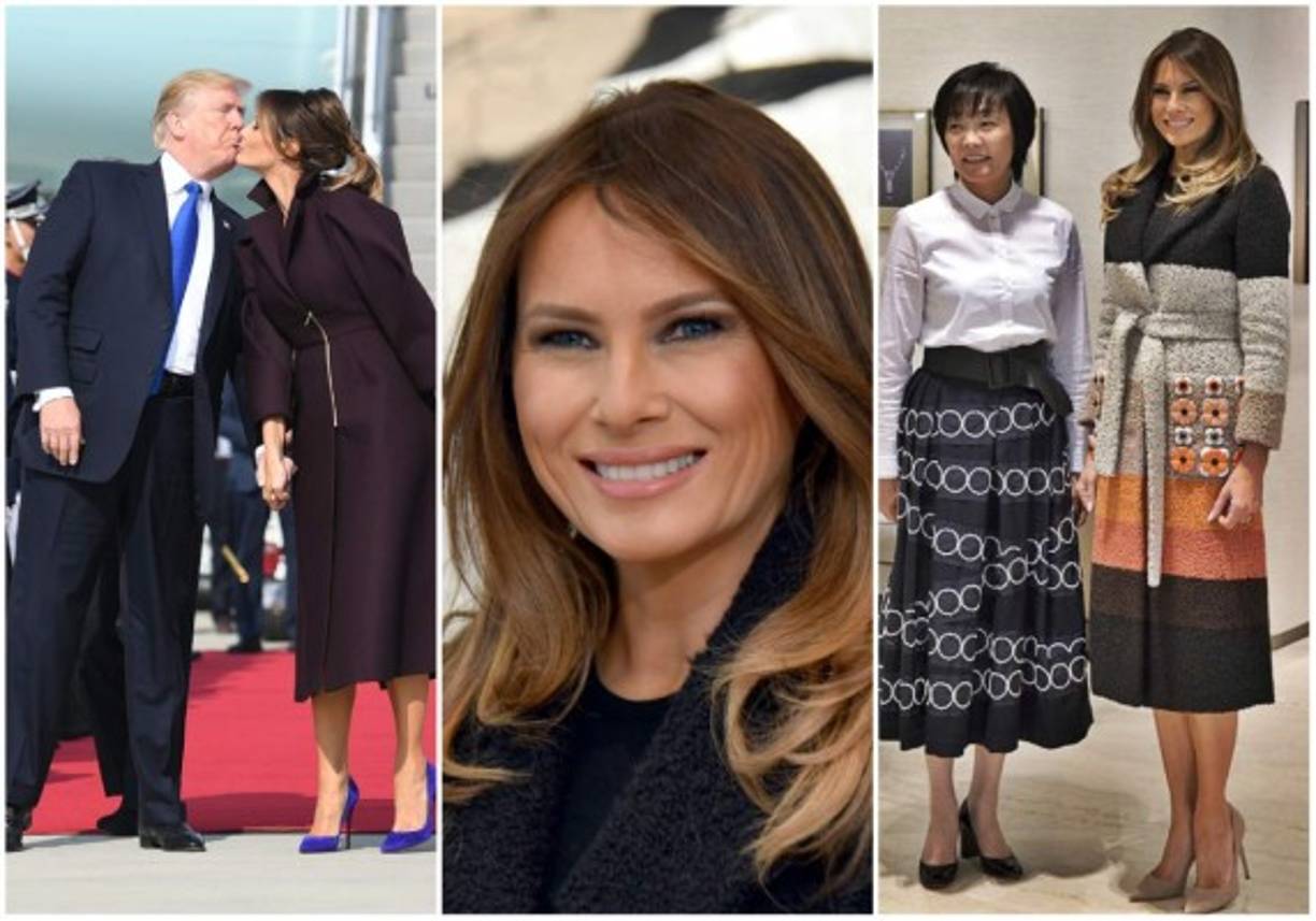 La primera dama de los Estados Unidos, Melania Trump, ha lucido un guardarropa sobrio y elegante en su tour en Asia. <br/><br/>Este es el recuento de sus elecciones para los eventos públicos a los que ha asistido acompañando a su esposo, Donald Trump.