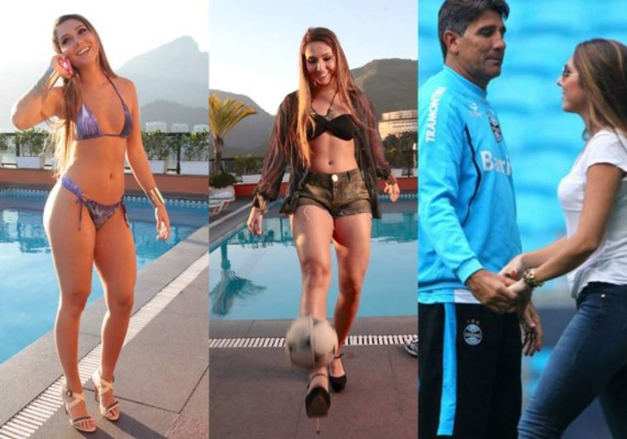 Carolina Portaluppi, es una bella chica que ha sido culpable de que el club de Brasil el Gremio dispute la final de la Copa en un campo neutral ya que le sancionaron su recinto deportivo por culpa de ella.