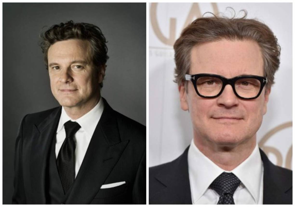 El galardonado actor britÃ¡nico Colin Firth y su esposa, la productora de cine italiana Livia Giuggioli, llegan a los Green Carpet Fashion Awards en MilÃ¡n, Italia, el 22 de septiembre de 2019. (AP Foto/Luca Bruno, FILE)