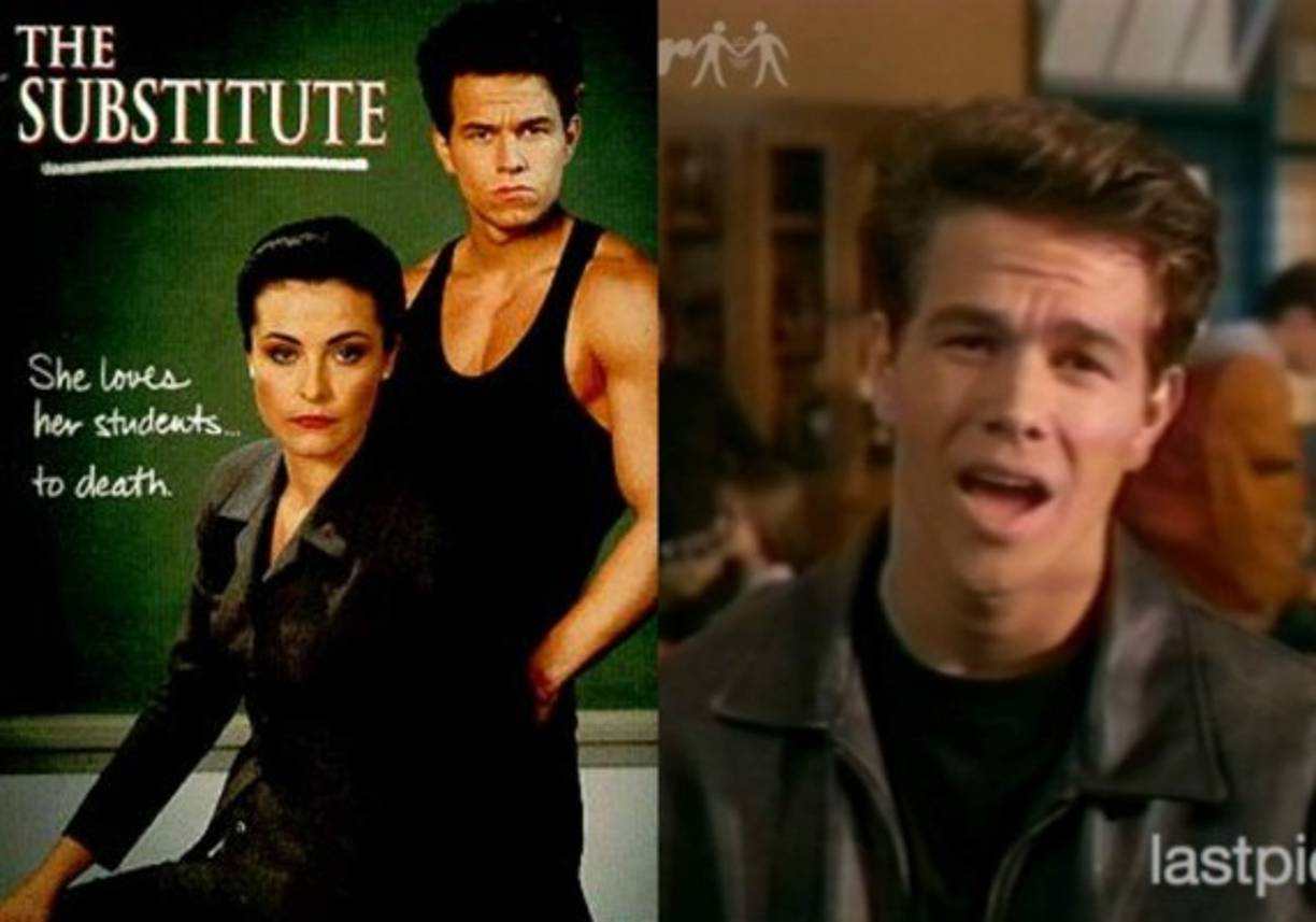 5. Su debut no fue tan glamuroso: Wahlberg hizo su debut en la película para TV de 1993 “The Substitute”, donde aparece en los créditos como Marky Mark.