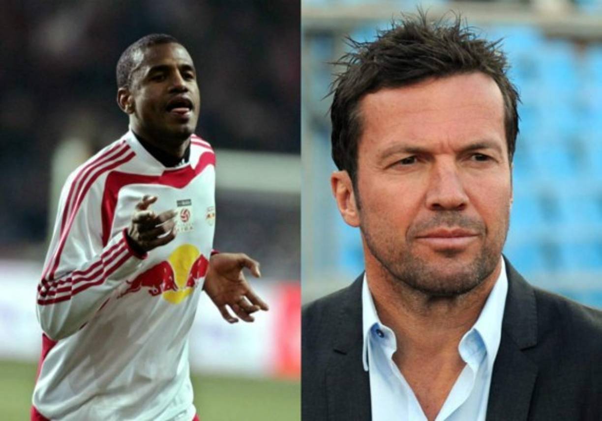 El hondureño Maynor Suazo tuvo un encontrazo cono Lothar Matthaus. Él estaba dirigiendo al Rapid de Viena y el catracho jugaba con el Salzburg), y en un encontronazo que tuve con uno de sus jugadores, se me fue encima y me dijo que era un cerdo y yo no me quedé callado, le tuve que tirar el caliche, dijo en Diez. 'Le dije que se comiera todo la mier.. del mundo, alemán maricón, hijo de tu p... madre, te voy a matar a pi... me hubiera gustado que me dijeras eso en el barrio Medina', señaló.