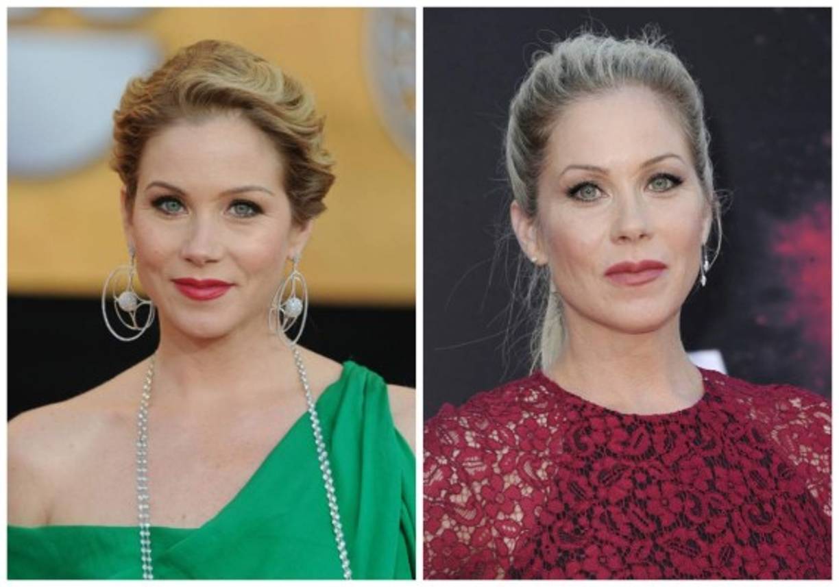 US actress Christina Applegate arrives for the 25th Annual Critics' Choice Awards at Barker Hangar Santa Monica airport on January 12, 2020 in Santa Monica, California. (Photo by Jean-Baptiste LACROIX / AFP)