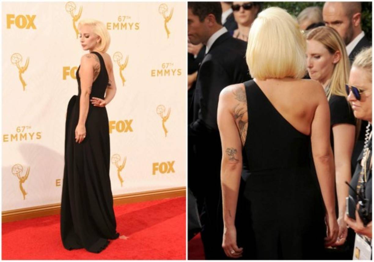 Esta edición de los premios tienen un nombre y ese es Lady Gaga, gracias a sus dos looks la cantante más extravagante del momento.