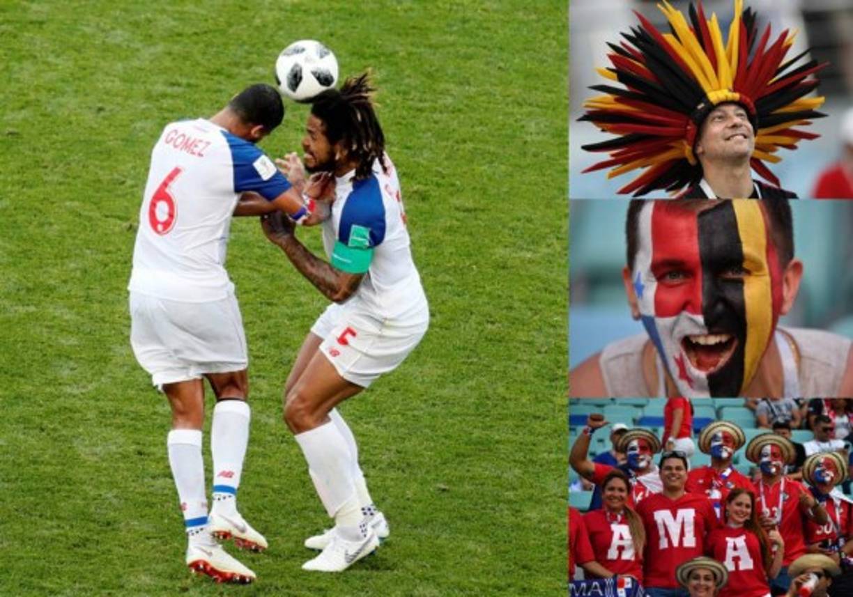 Los panameños y los belgas dieron un bonito espectáculo dentro y fuera de la cancha.