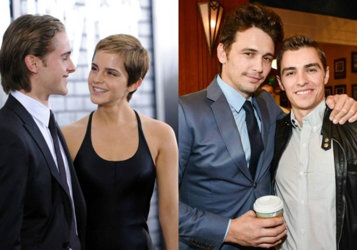 Aunque algunos no deseen la fama, los genes los delatan.<br/>Te presentamos a 12 celebridades con hermanos muy parecidos a ellos.<br/>