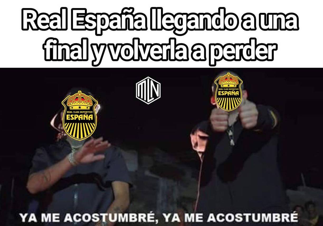Memes: Real España sufre las burlas tras perder ante Motagua en la ida de la final