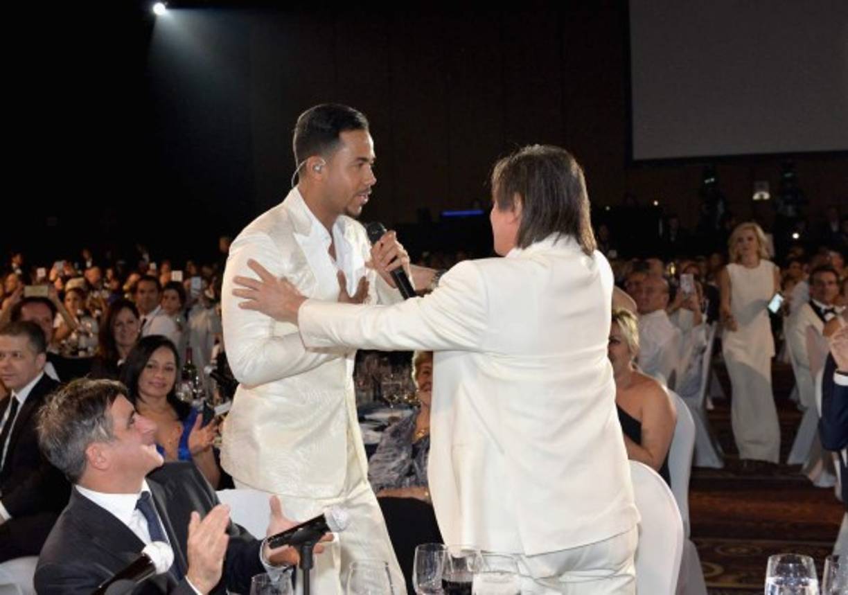 Romeo hizo un digno homenaje al brasileño.