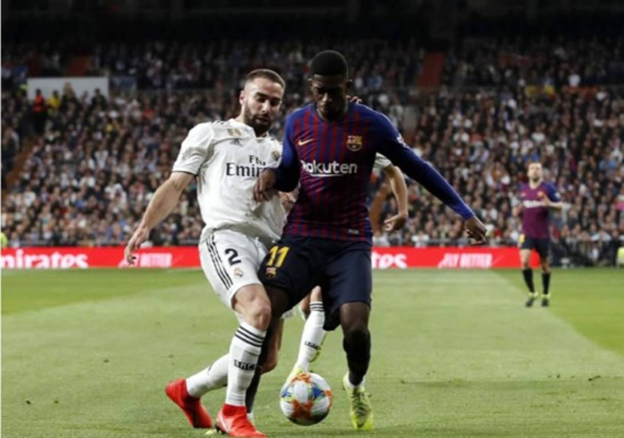 Danie Carvajal (4): salió derrotado del duelo ante Ousmane Dembélé. En el primer acto provocaba que su rival no estuviese cómodo, encimando cuando recibía, pero le cogió la espalda en la jugada que rompió el partido con el primer gol. Tiró de coraje para intentar compensarlo en ataque pero Ter Stegen estuvo firme ante su disparo cruzado. No fue su día.