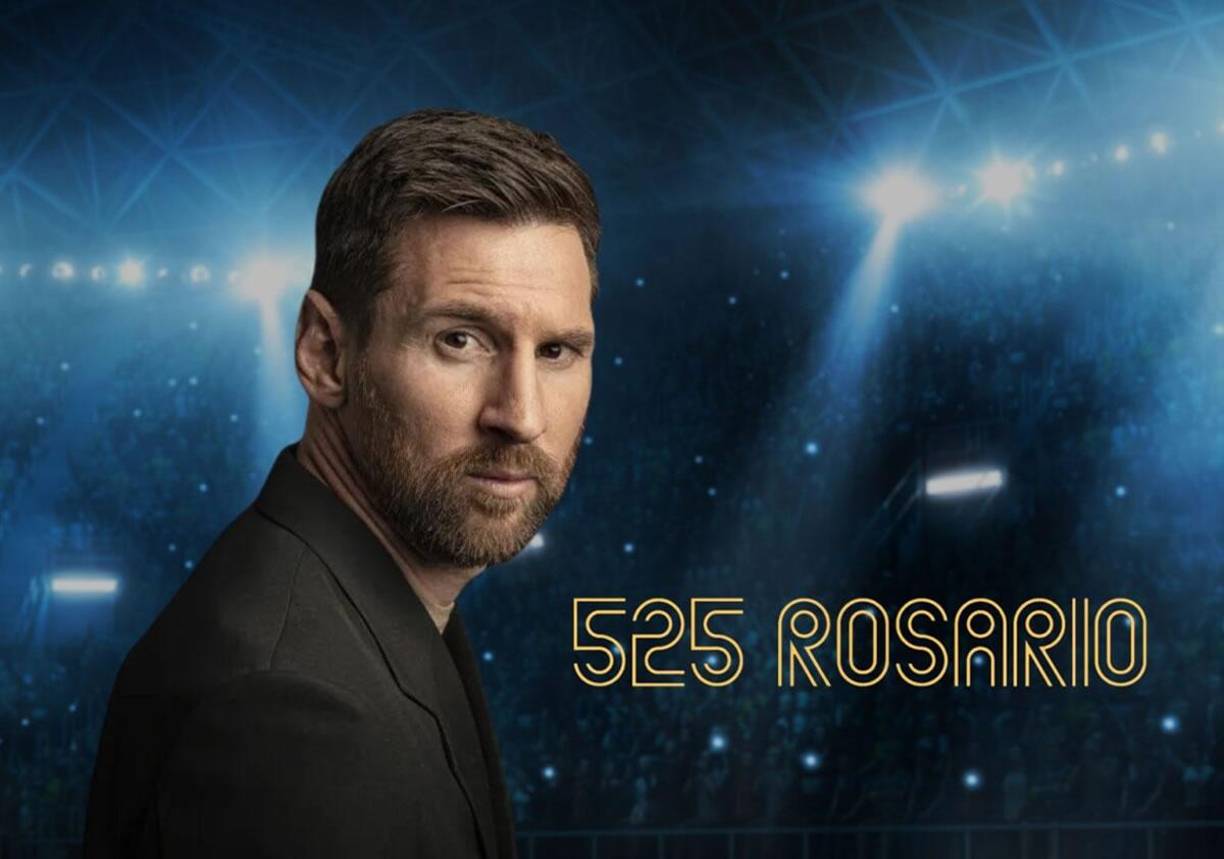 5. Productora de contenidos ‘525 Rosario’. En septiembre de 2024, Messi lanzó ‘525 Rosario’, una productora global de contenidos en colaboración con SMUGGLER Entertainment. Esta empresa se centra en la creación de contenido premium para televisión, cine y deportes en vivo, con sedes en Miami y Los Ángeles. El nombre rinde homenaje a su ciudad natal, Rosario. ‎