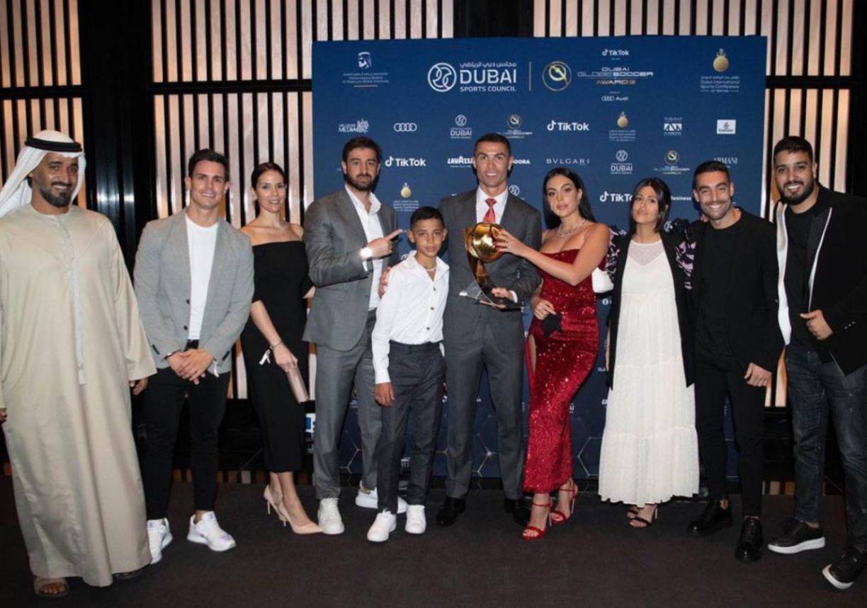 El comunicador de 36 años ha sido uno de los invitados de Ronaldo en las noches históricas del portugués.