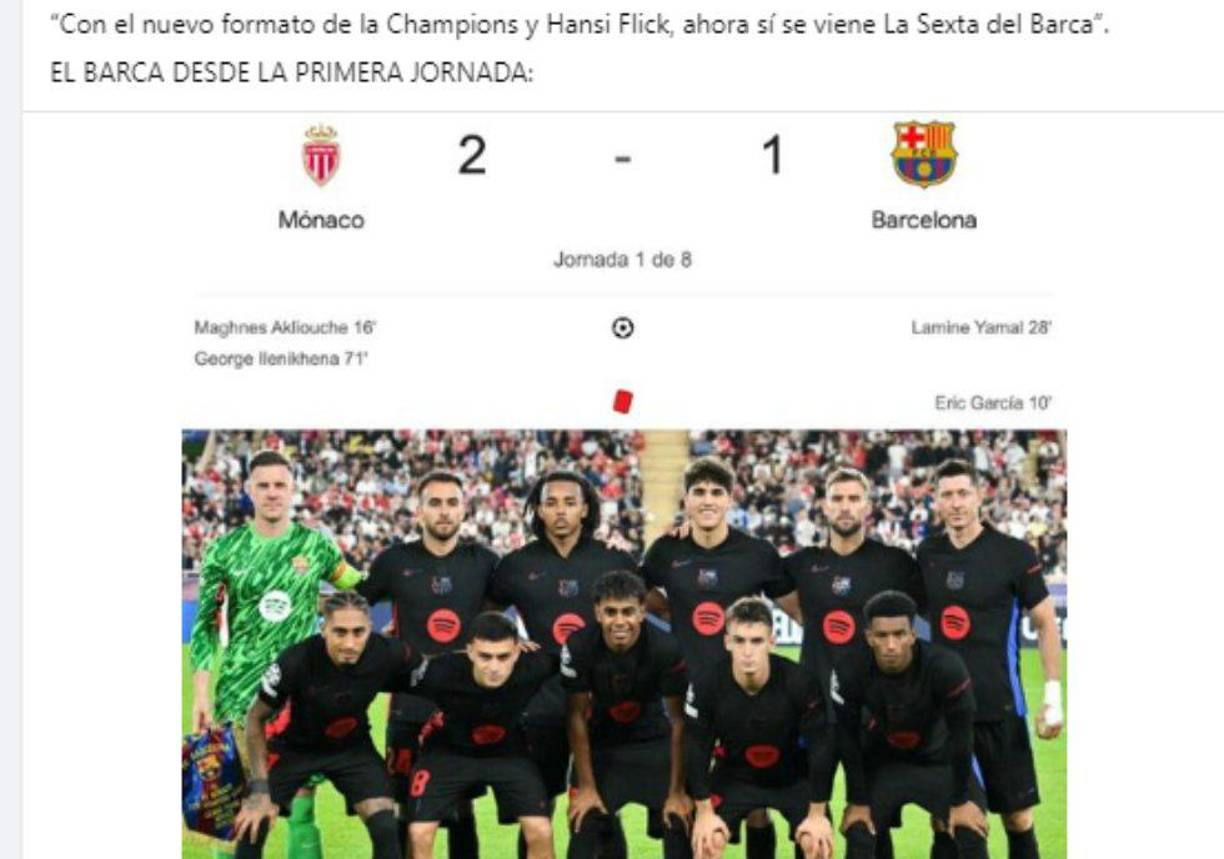 Barcelona perdió en la Champions y desata burlas: Los mejores memes
