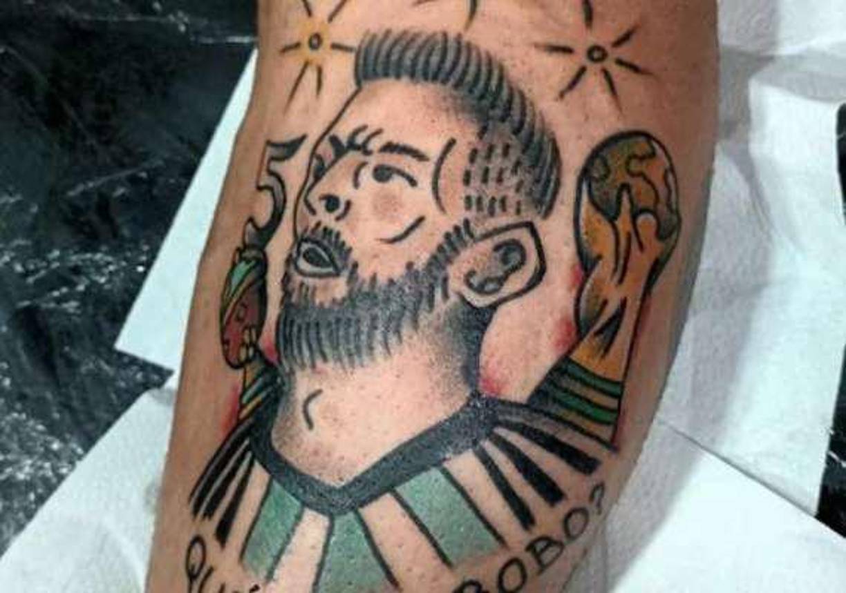 Los tatuajes más chistosos de Messi tras ganar el Mundial