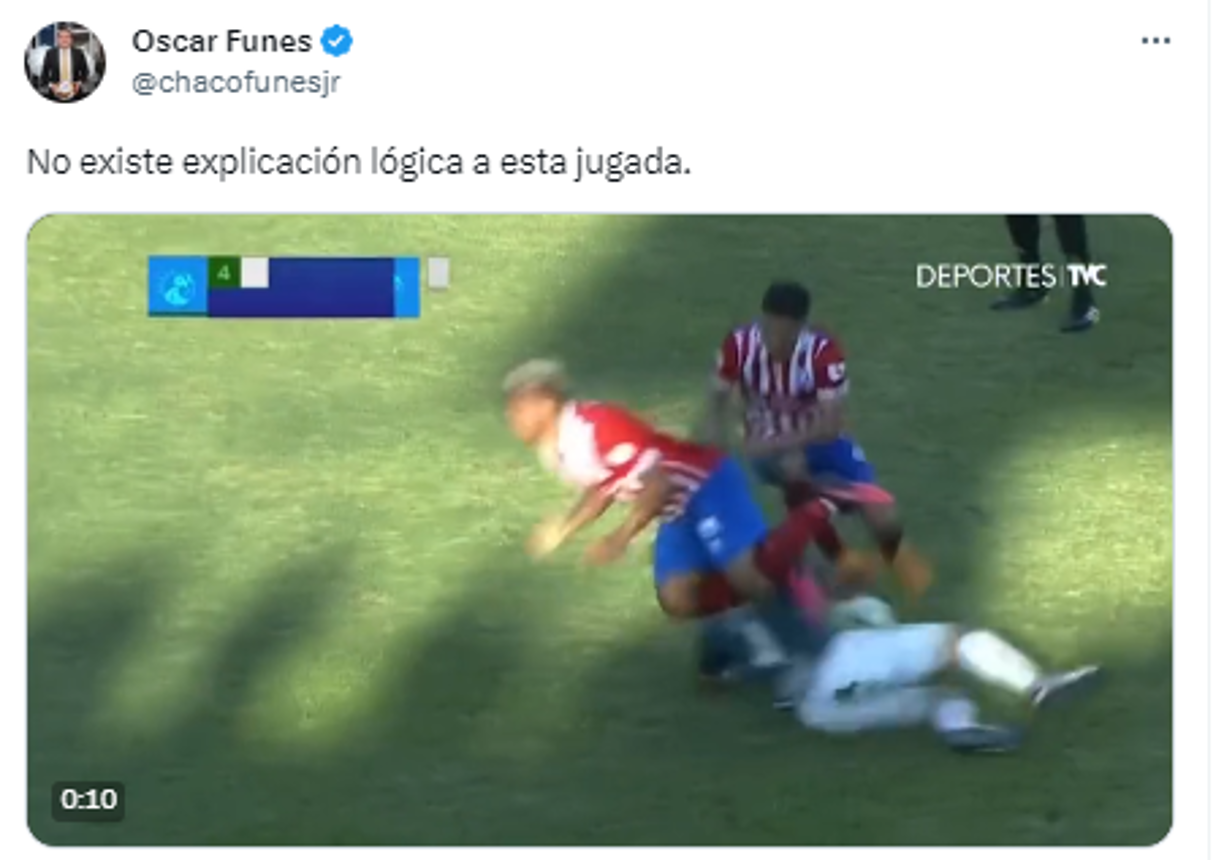 Y agrega: “No existe explicación lógica a esta jugada”.