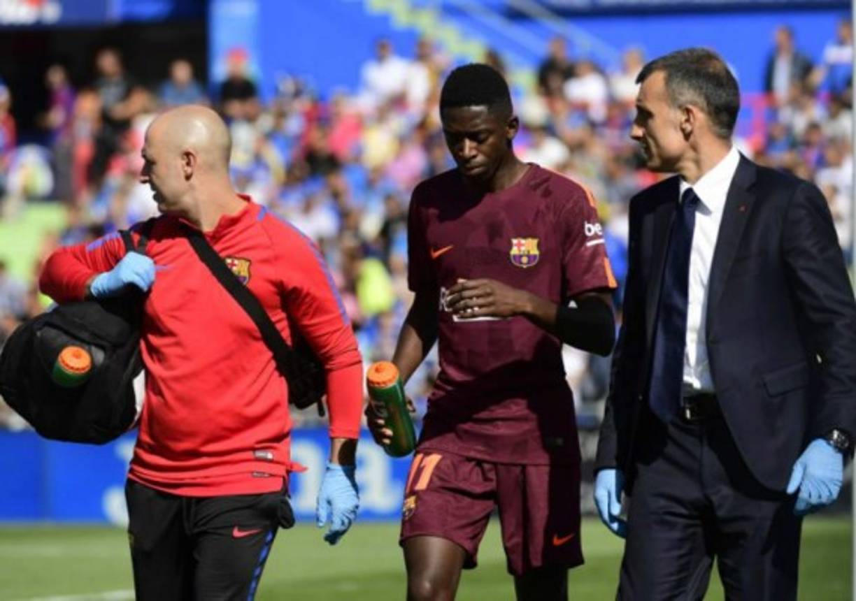 Uno de los problemas que tiene ya en lo que respecta a los partidos, son las lesiones. El francés se ha perdido muchos juegos y es un tema que preocupa en Barcelona.