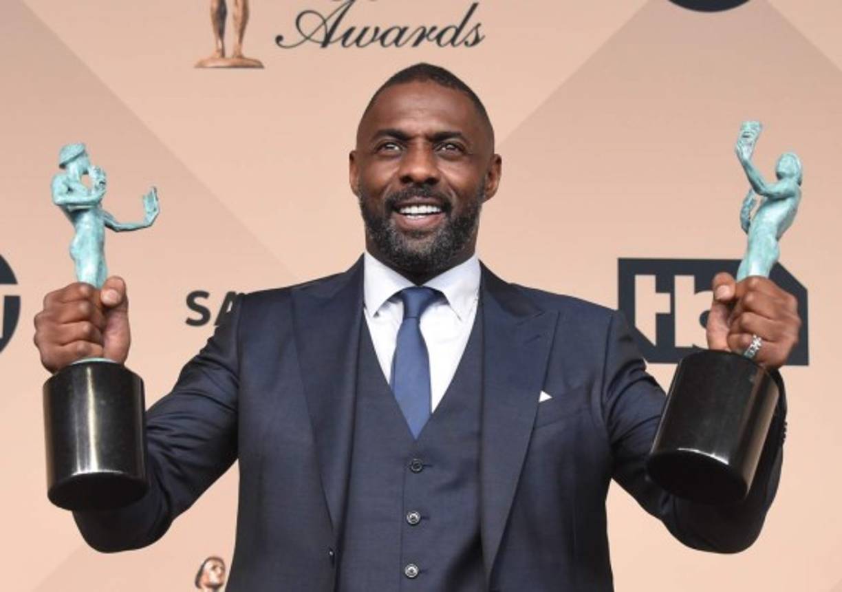 El actor inglés Idris Elba ganó dos SAG.
