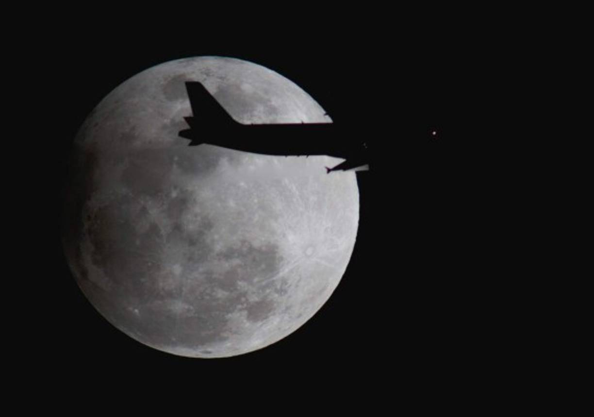 El eclipse duró más de cuatro horas y se pudo apreciar en varios países de latinoamérica. FOTO AFP<br/><br/>