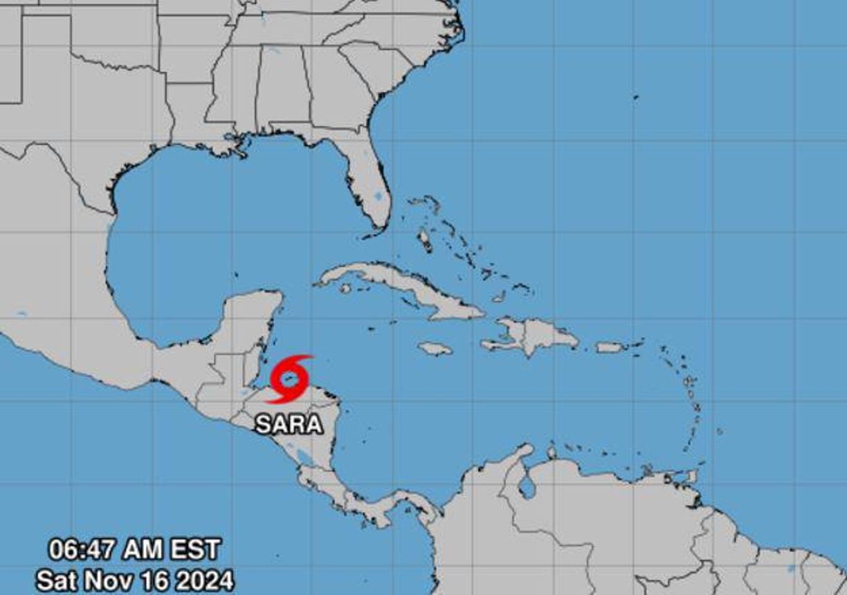 No obstante, para la tarde y noche se espera que se desplace hacia Belice. 