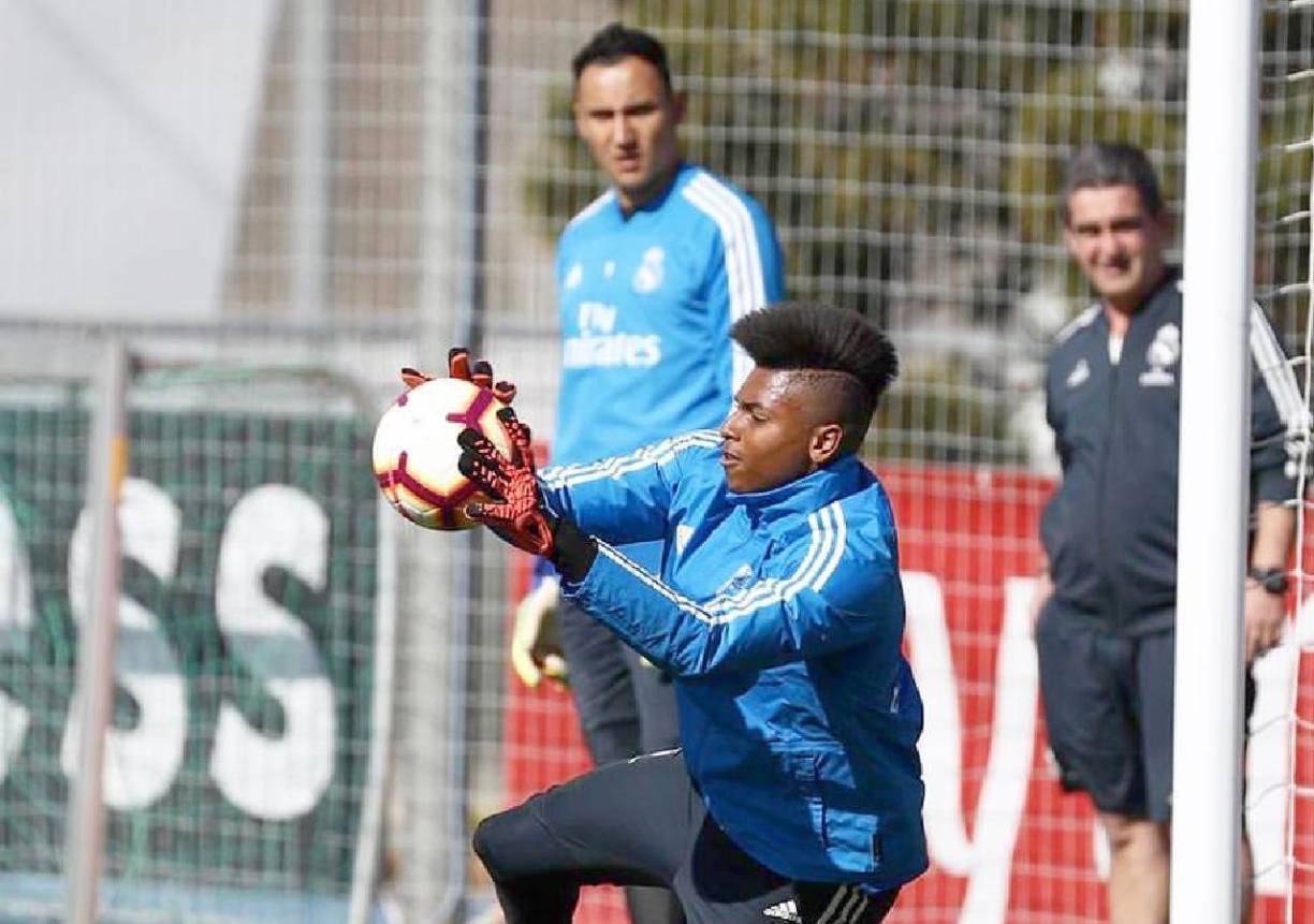 Ramos fue alternativa como tercer portero, el cual tenía a Keylor Navas y Kiko Casilla, y con Zinedine Zidane como entrenador.