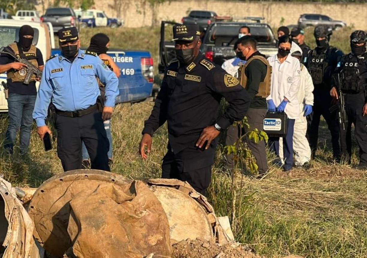 El hallazgo lo hicieron funcionarios de la Dirección Nacional Policial Antidrogas (DNPA). 