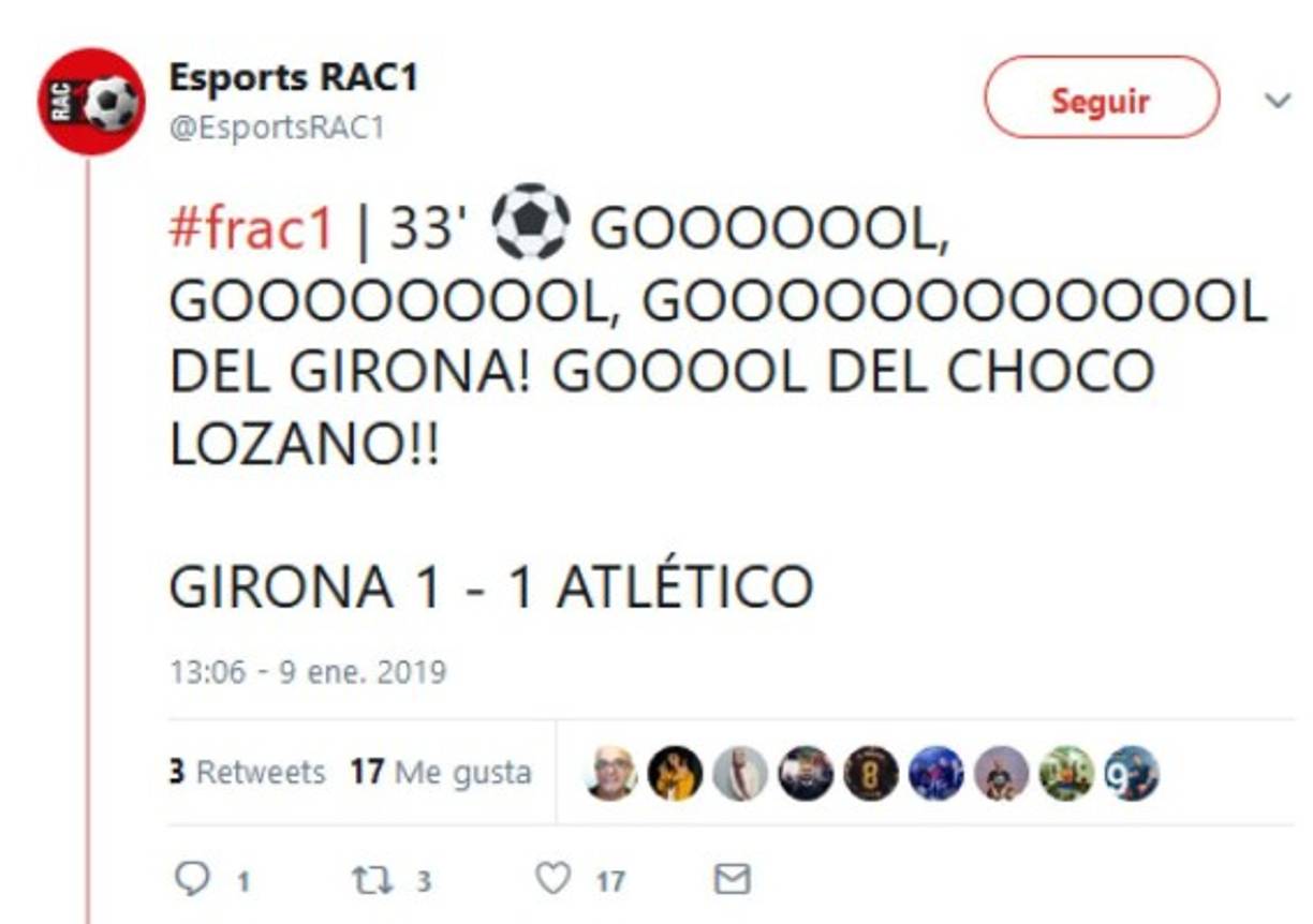 En España destacaron el golazo del catracho Antony Lozano al Atlético.