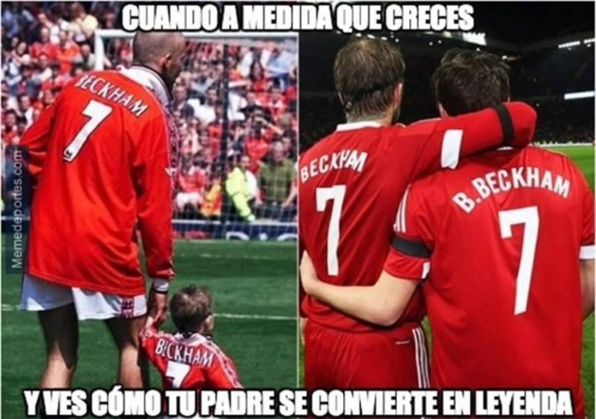 La suerte de Brooklyn Beckham.