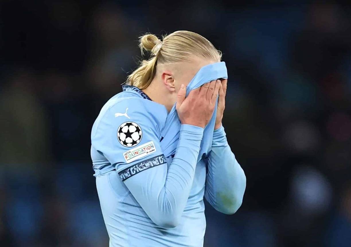 Erling Haaland marcó dos goles en el partido que el Manchester City dejó escapar una ventaja de 3-0 y terminó empatando 3-3 contra el Feyenoord de Países Bajos.