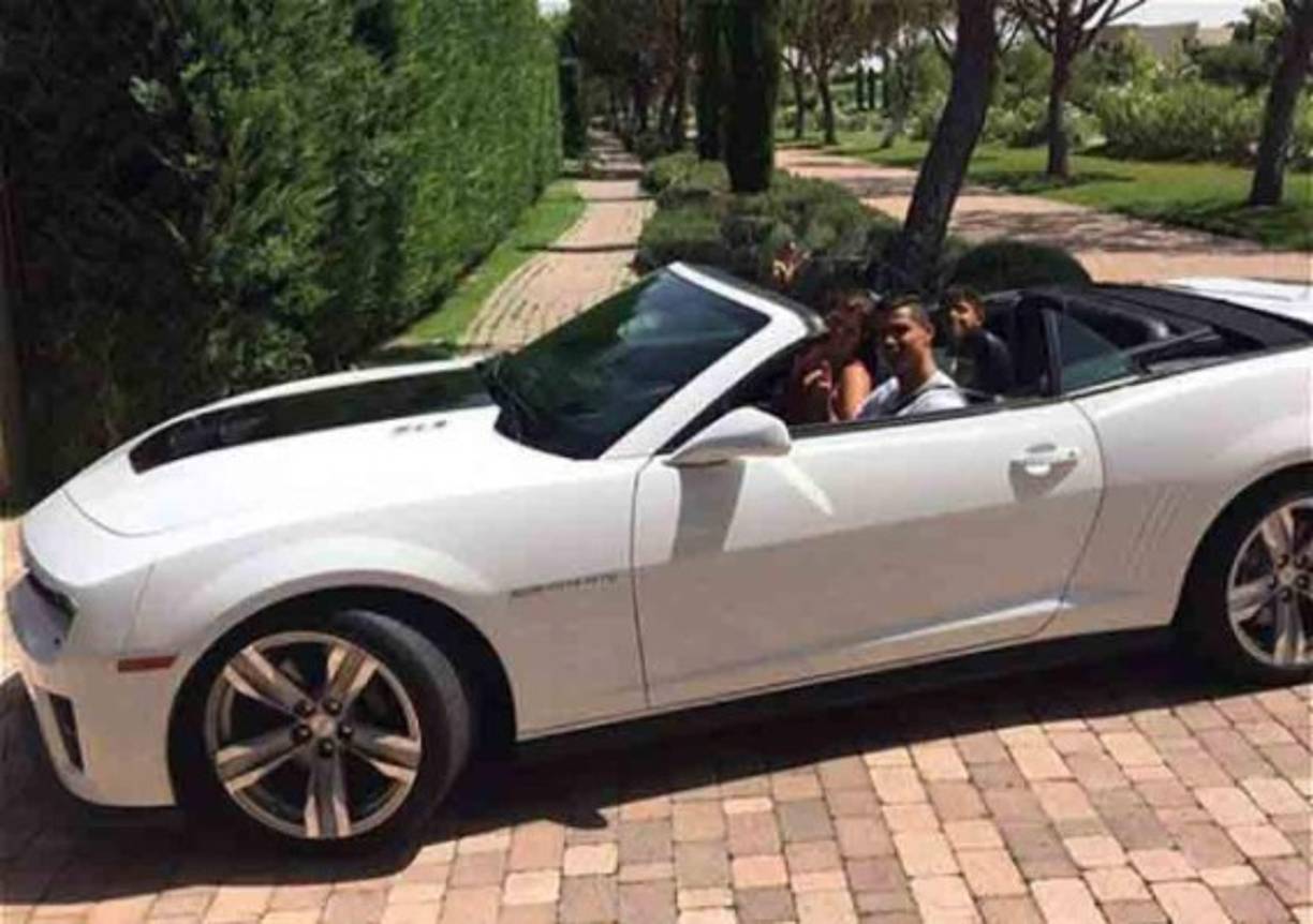 El Chevrolet Camaro ZL1 es uno de los vehículos preferidos de Cristiano Ronaldo.