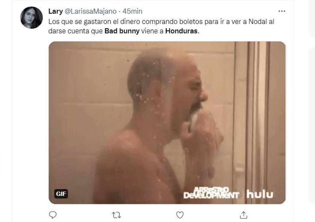 Los mejores memes tras el anuncio del concierto de Bad Bunny en Honduras