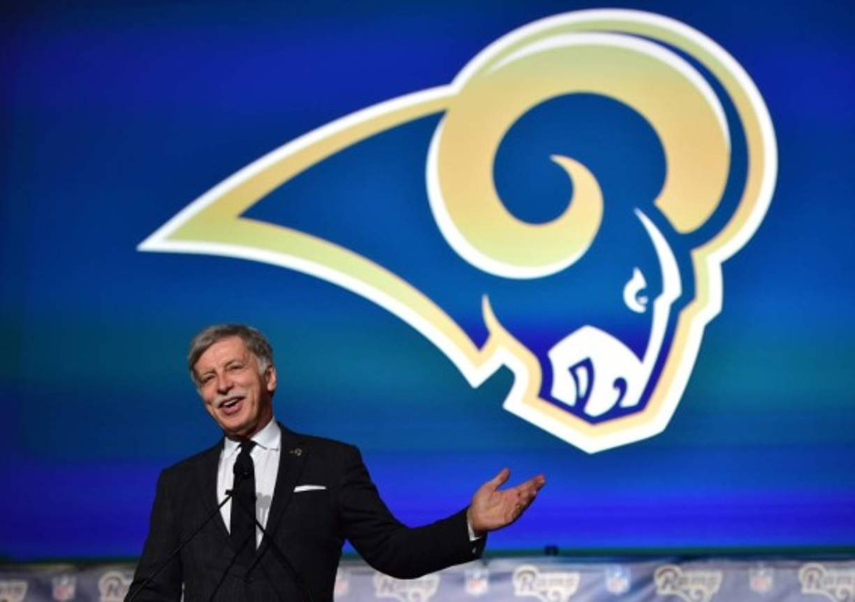 10. Stan Kroenke: 8.7 billones de dólares - Tiene participaciones en cinco franquicias deportivas distintas: LA Rams (fútbol americano), Arsenal, Colorado Rapids (fútbol), Denver Nuggets (baloncesto) y Colorado Avalanche (hockey sobre hielo).