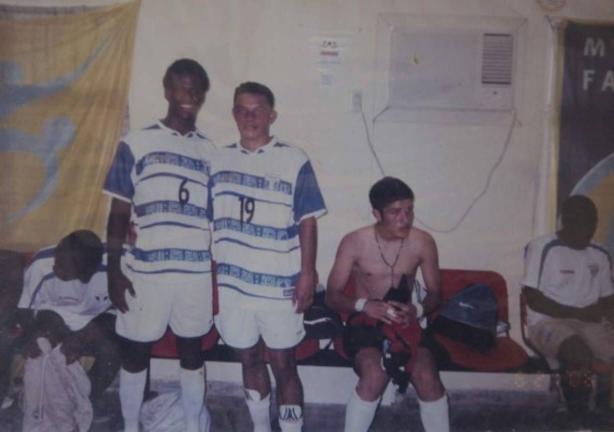 Juan Carlos García siempre disfrutó de la Selección de Honduras. Con el dorsal 6.