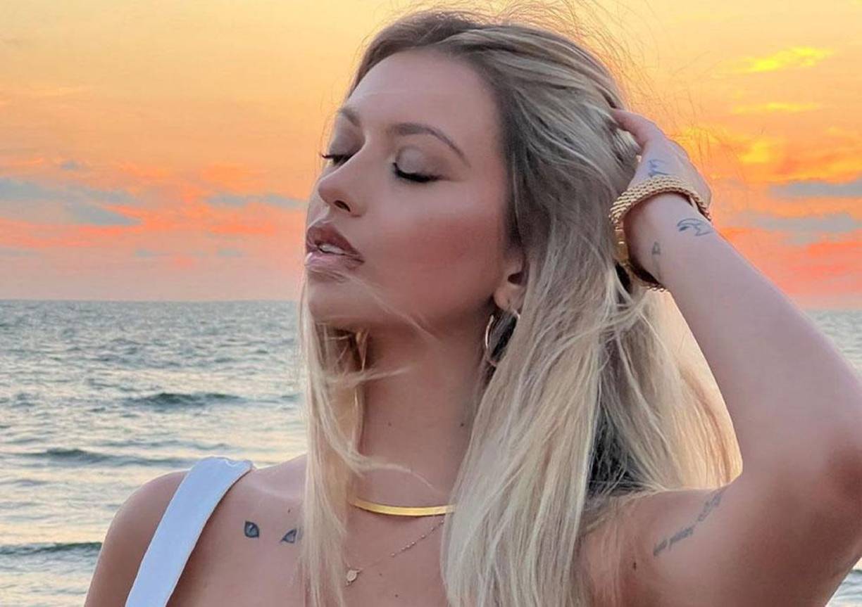 Además del modelaje, la novia de Rivas ha laborado como presentadora de deportes en Italia. 