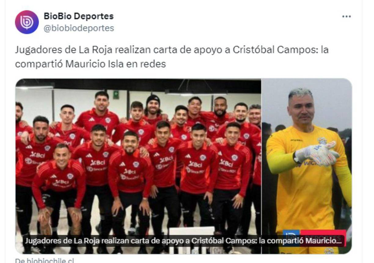 Cristóbal Campos ha recibido miles de mensajes de apoyo.