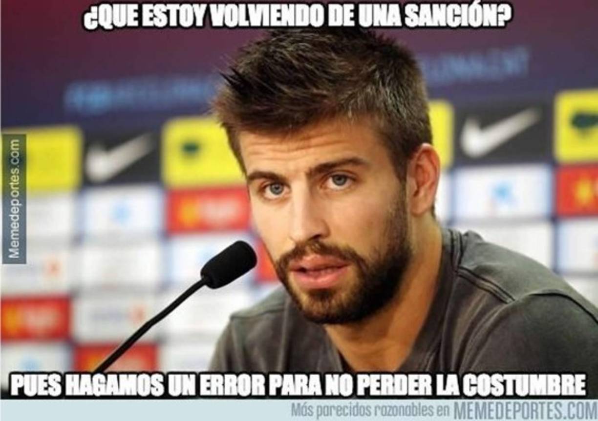 El defensor Piqué volvió tras cumplir un castigo y ha sido objeto de críticas por su nivel.