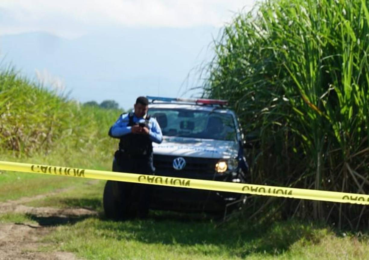 El hecho fue reportado hoy a eso de las 7:30 am. 