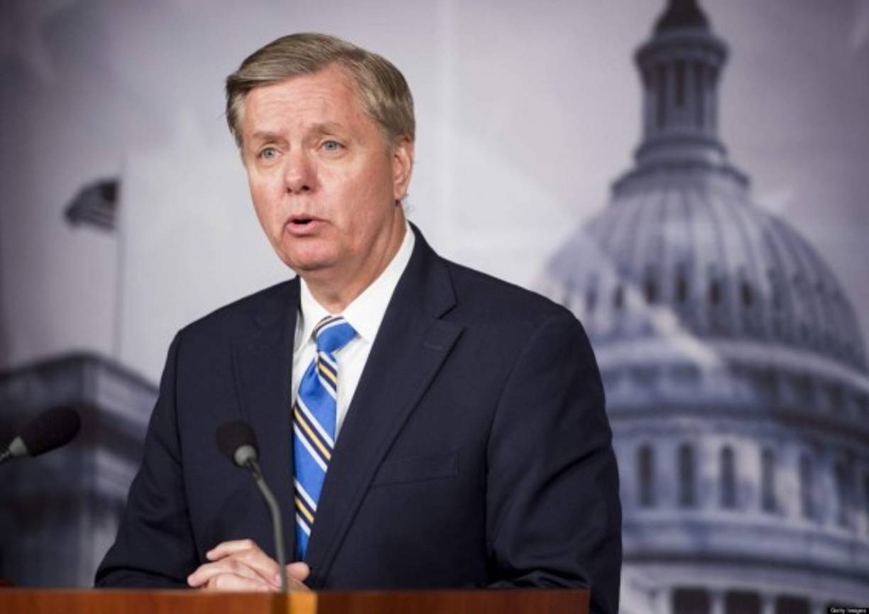 12. El Senador Lindsey Graham. Conocido por su posición militarista en política exterior, Graham, senador por Carolina del Sur, anunció su candidatura el pasado 1 de junio.