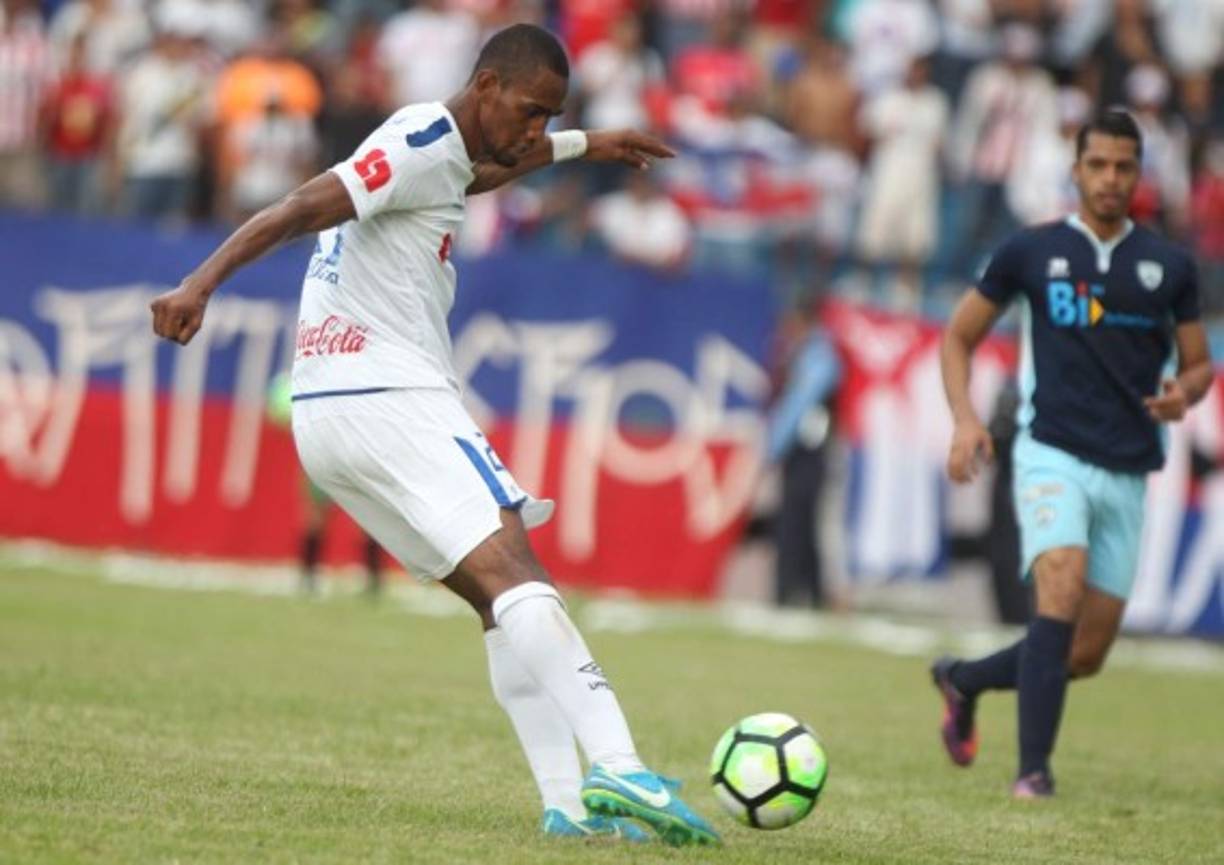 Bengtson: El delantero anotó el primer gol del Olimpia en el Apertura 2018 de la Liga Nacional de Honduras.