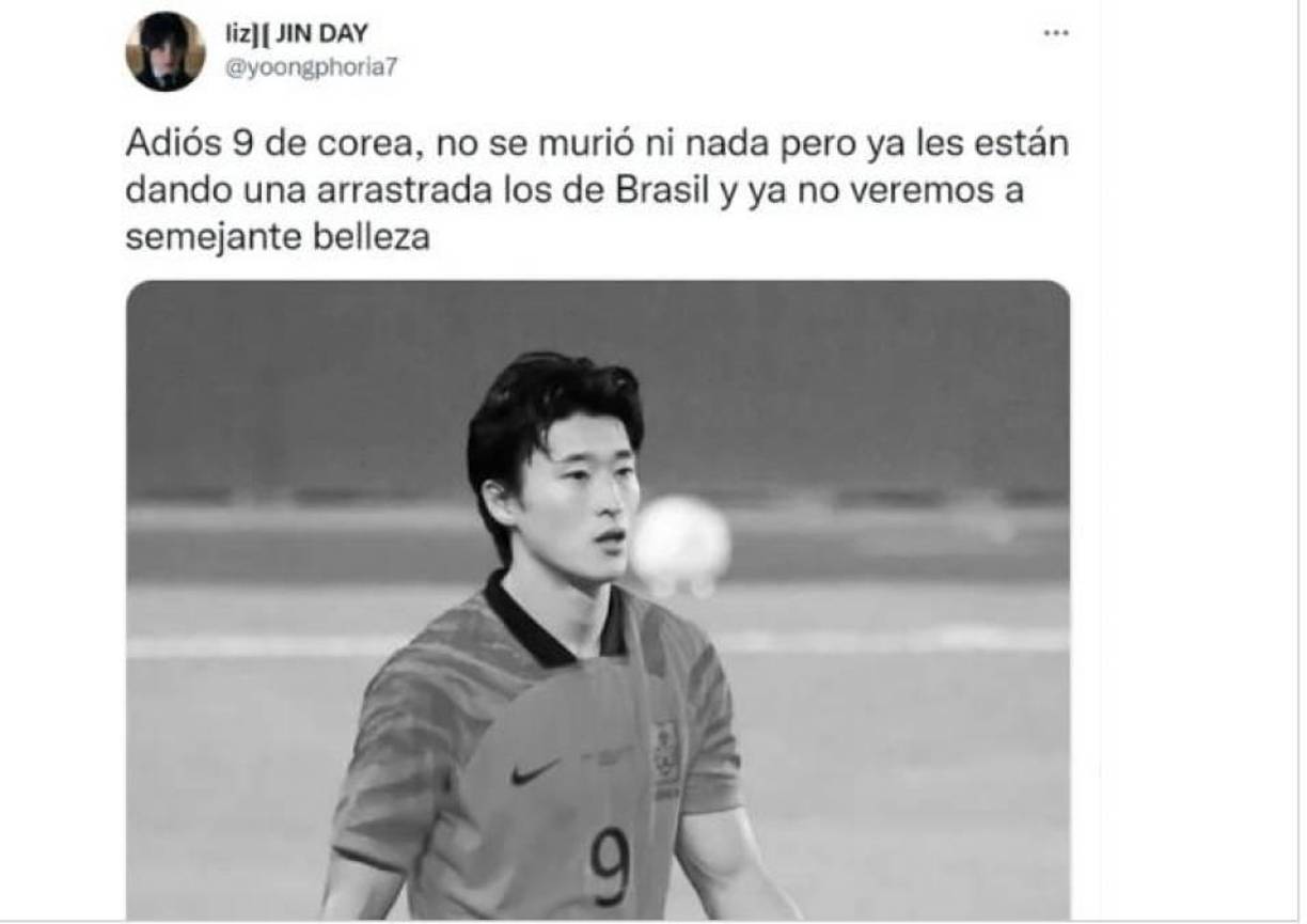 Memes: Así se burlaron de la goleada de Brasil a Corea del Sur