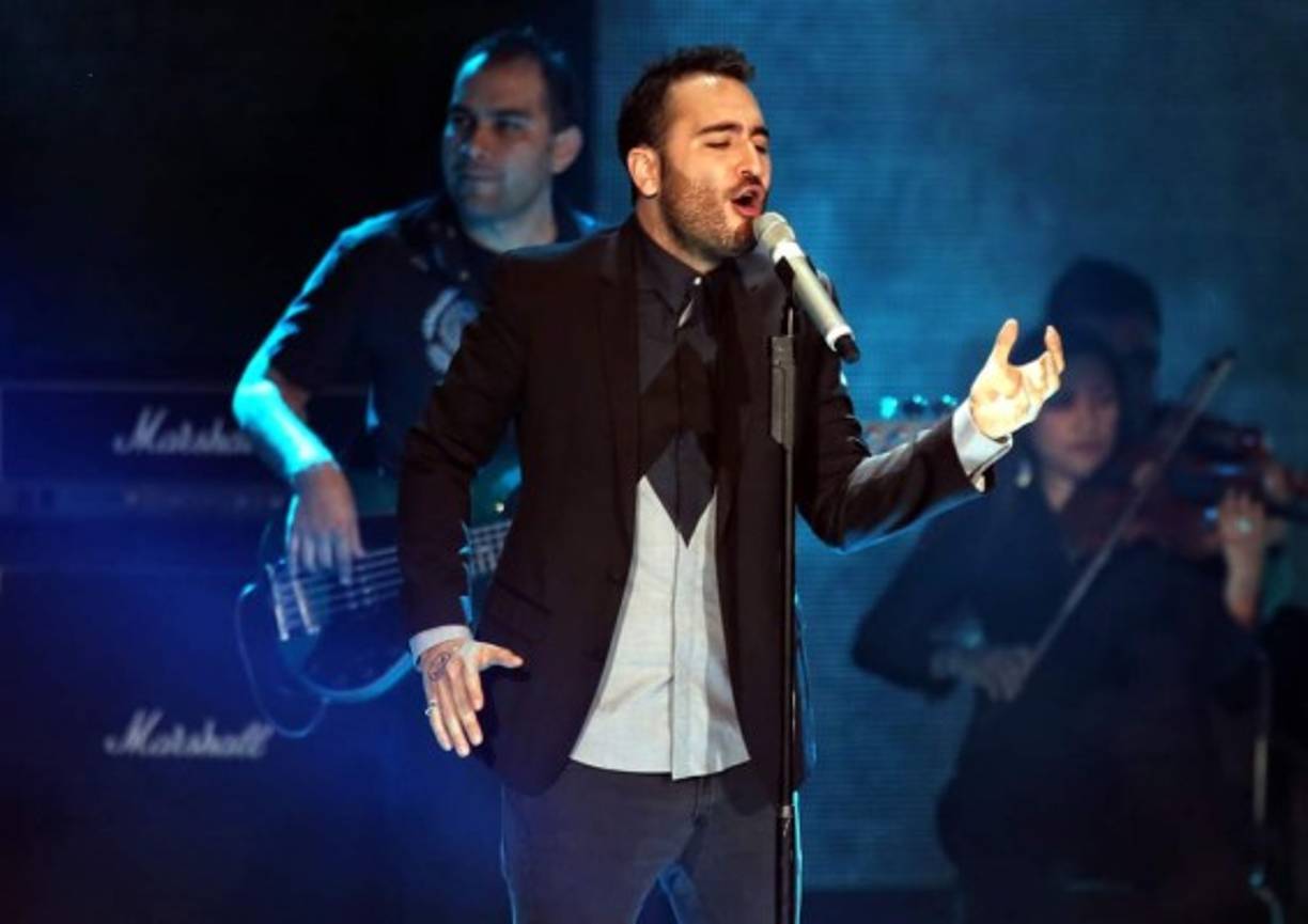 El grupo Reik participó en el cierre del Teletón 2014.