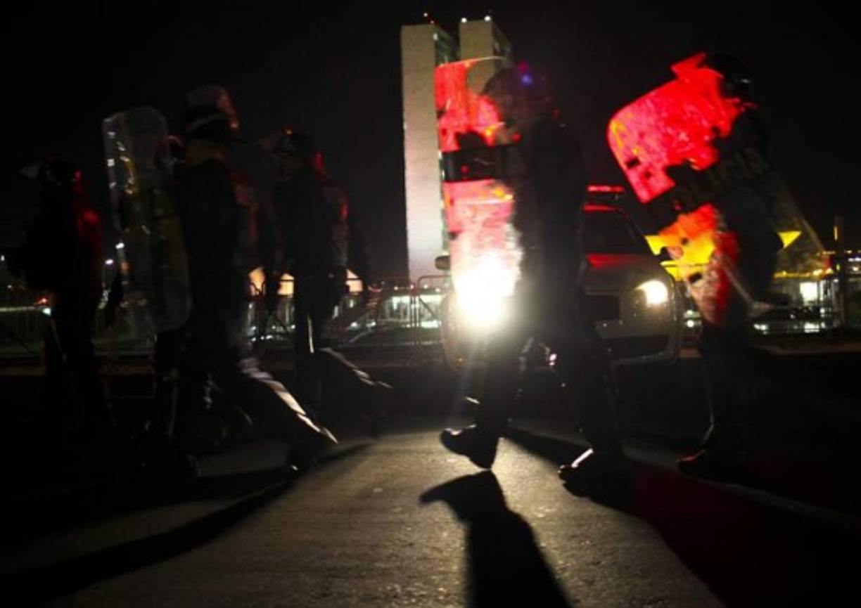 También se han registrado manifestaciones a favor de Rousseff.