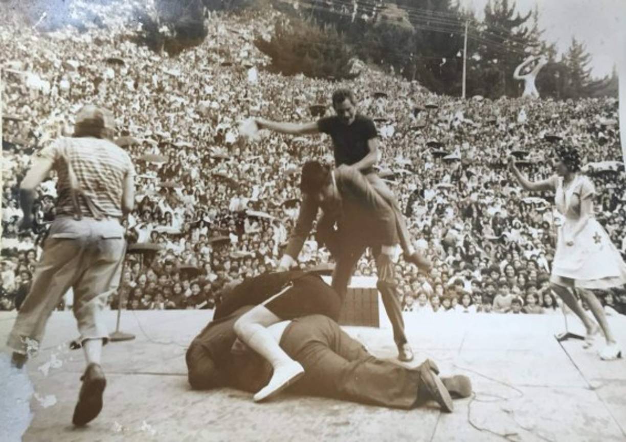 Imagen de una presentación en vivo de 'El Chavo del 8'.