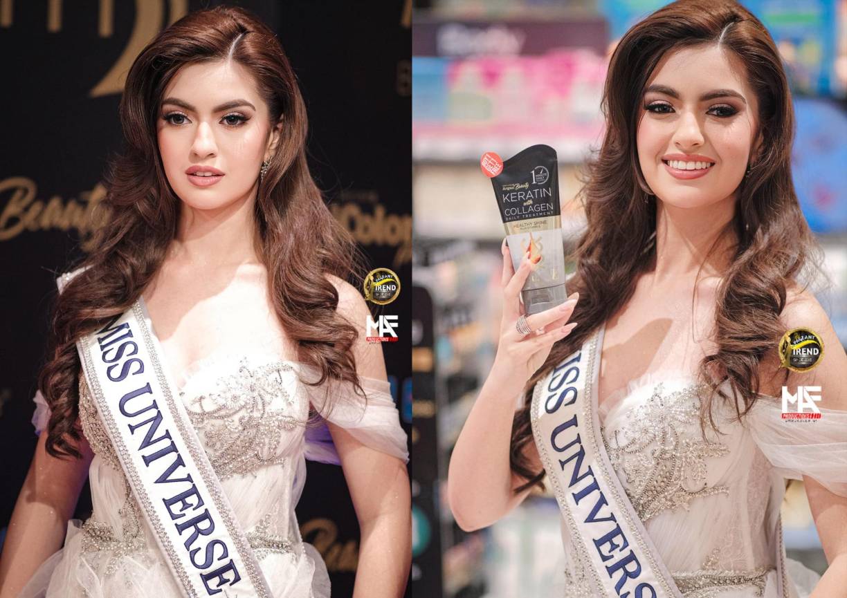 Lujane Yacoub tiene 19 años y creció en los Emiratos Árabes Unidos. Es una actriz, bailarina y modelo, hija de un bahreiní y de una estadounidense.