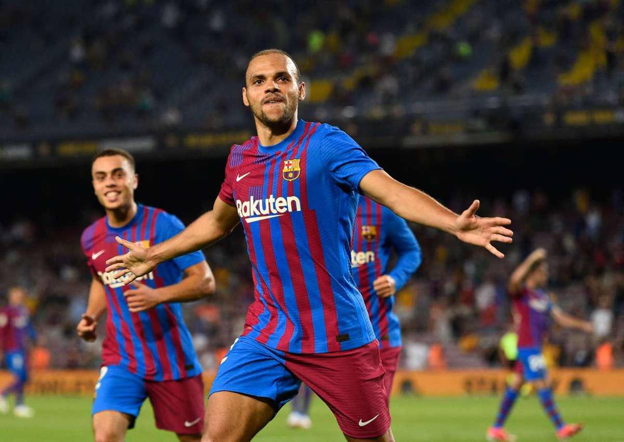 Martin Braithwaite: El delantero danés dejará las filas del FC Barcelona ya que no entra en los planes de Xavi Hernández.