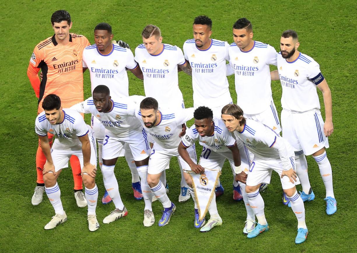 Este fue el 11 titular del Real Madrid en el Parque de los Príncipes.