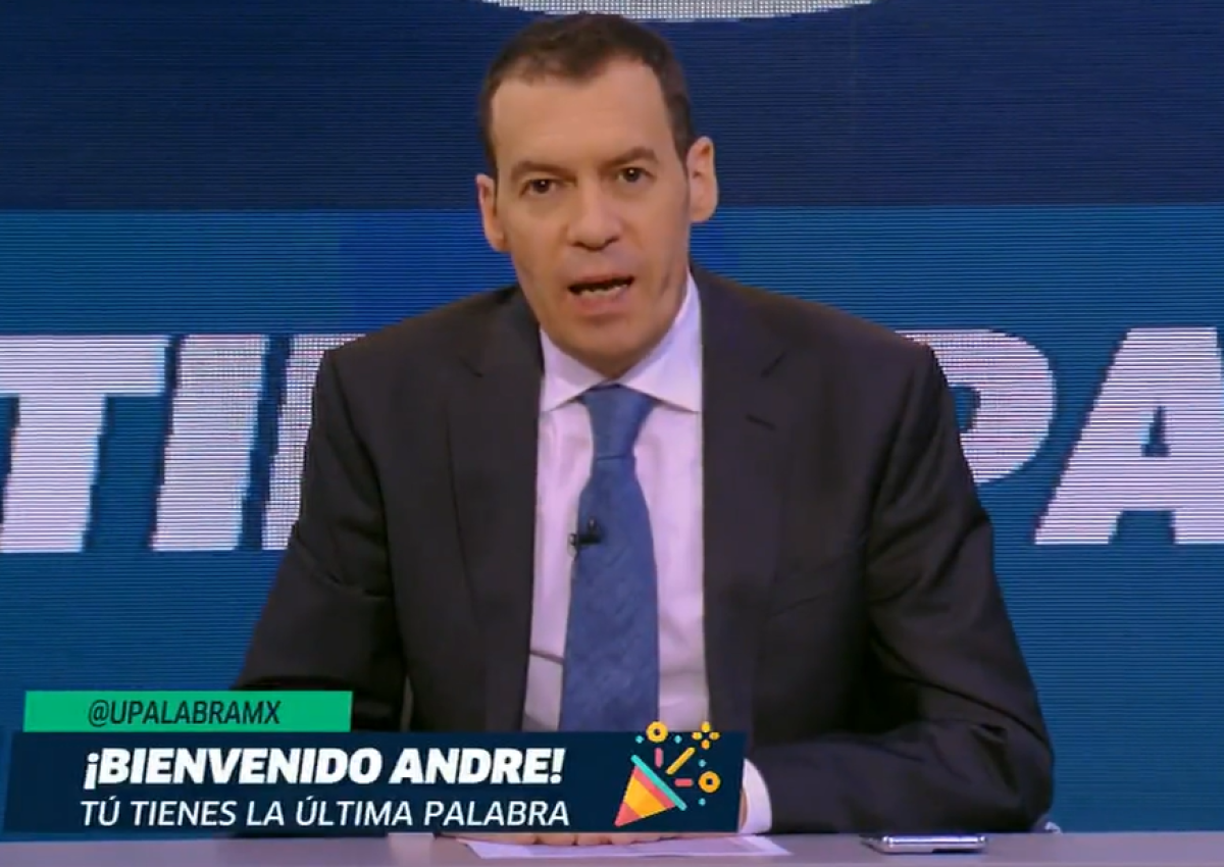 “Estoy inmensamente agradecido con la gente, con todos los mensajes que me han hecho llegar, tanto personalmente como a través de redes sociales y solamente decirles que no les voy a fallar. Volverán a ver la mejor versión de André Marín”, aseguró.